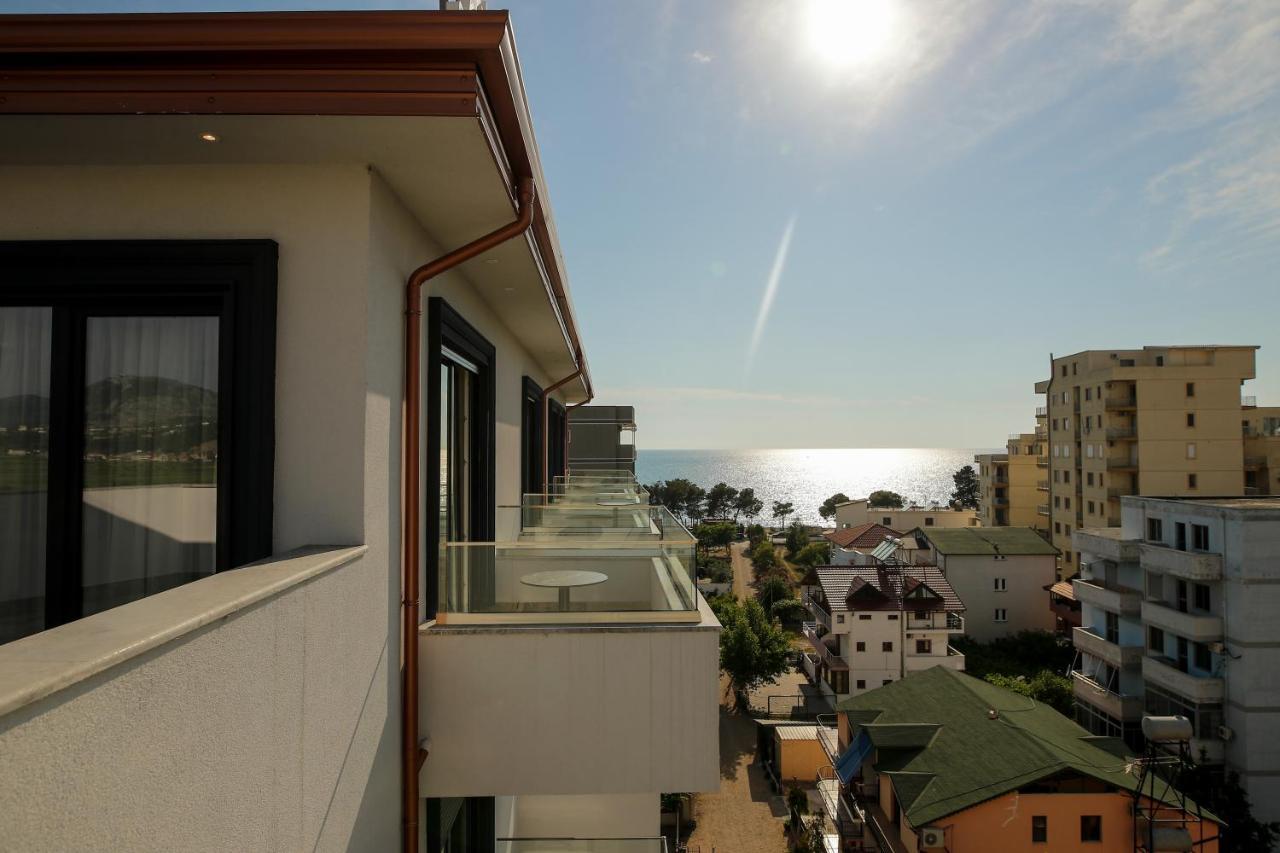 Rozafa Blu Hotel Shëngjin Exterior foto
